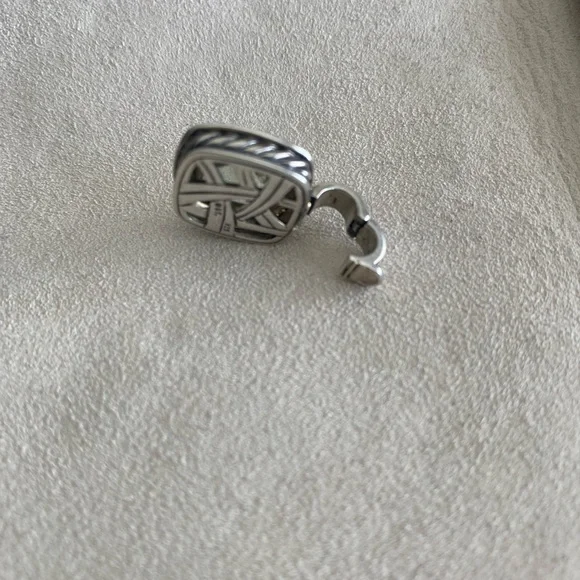 David Yurman Albion Prasiolite and Diamonds Enhancer - Picture 12 of 13